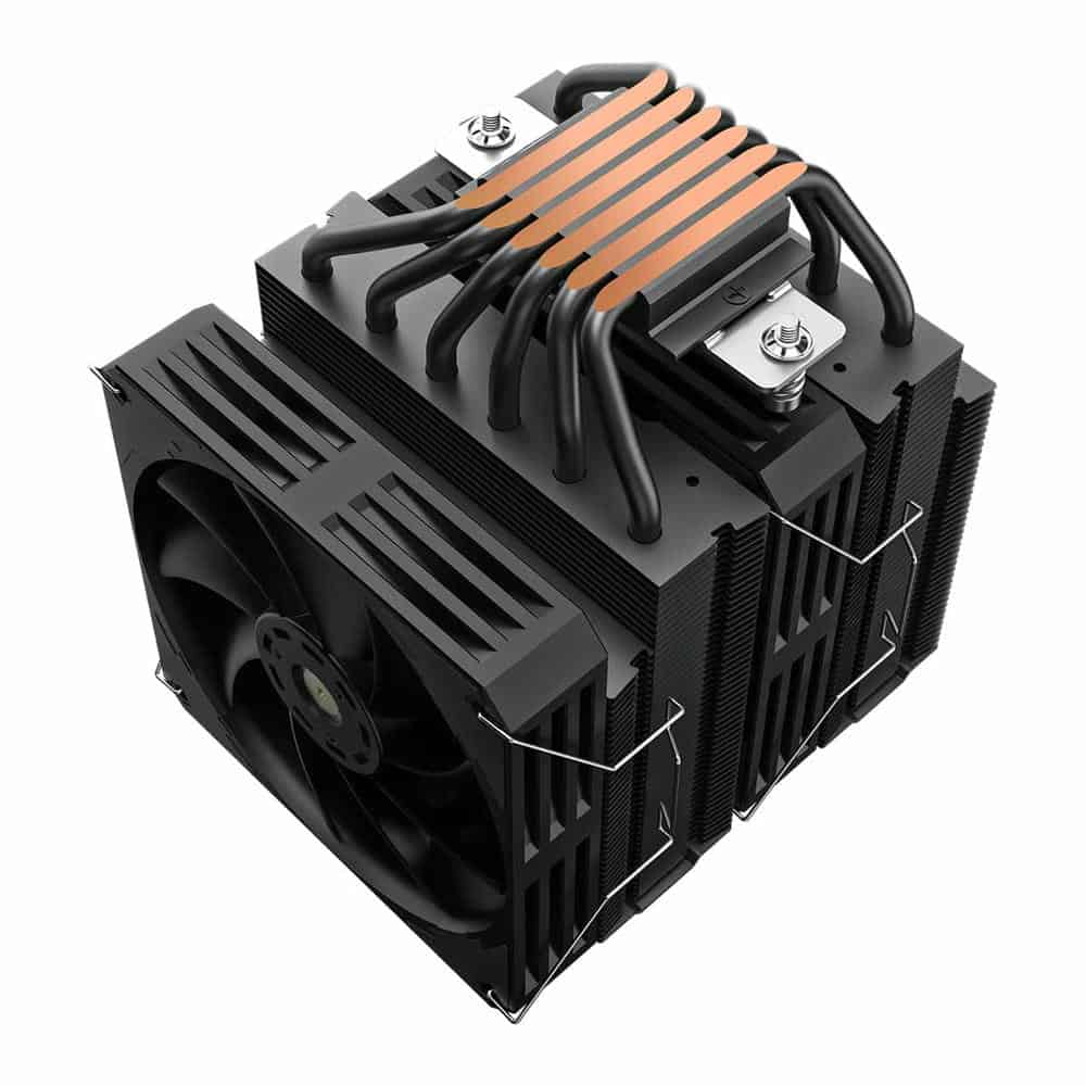 (image for) GameMax Twin600 Intel/AMD CPU Cooler with 120mm PWM Fan